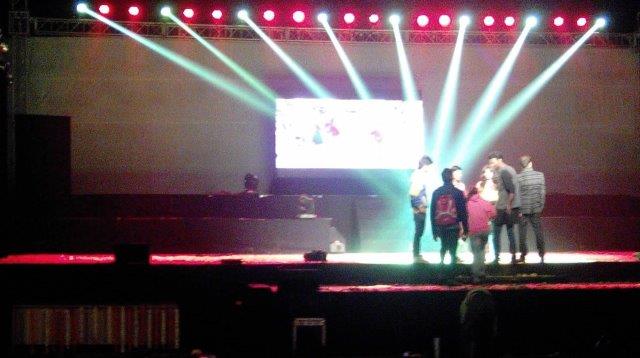 top stage and light setup vadodara